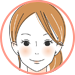 女性の顔